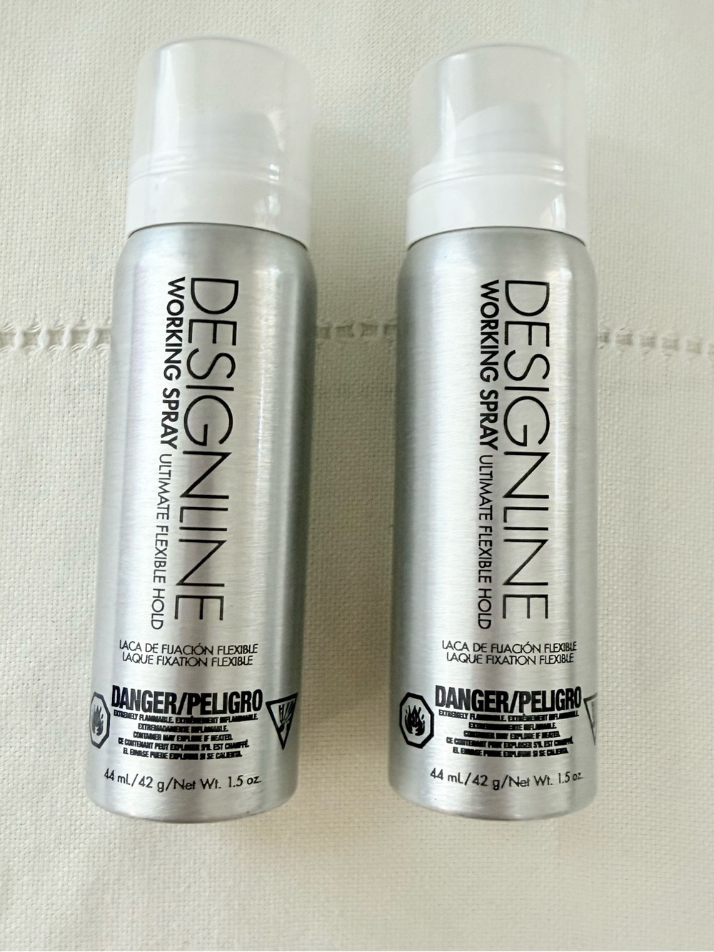 Regis Designline Working Spray TWO 1.5 Ounce New - Flexible Hold
